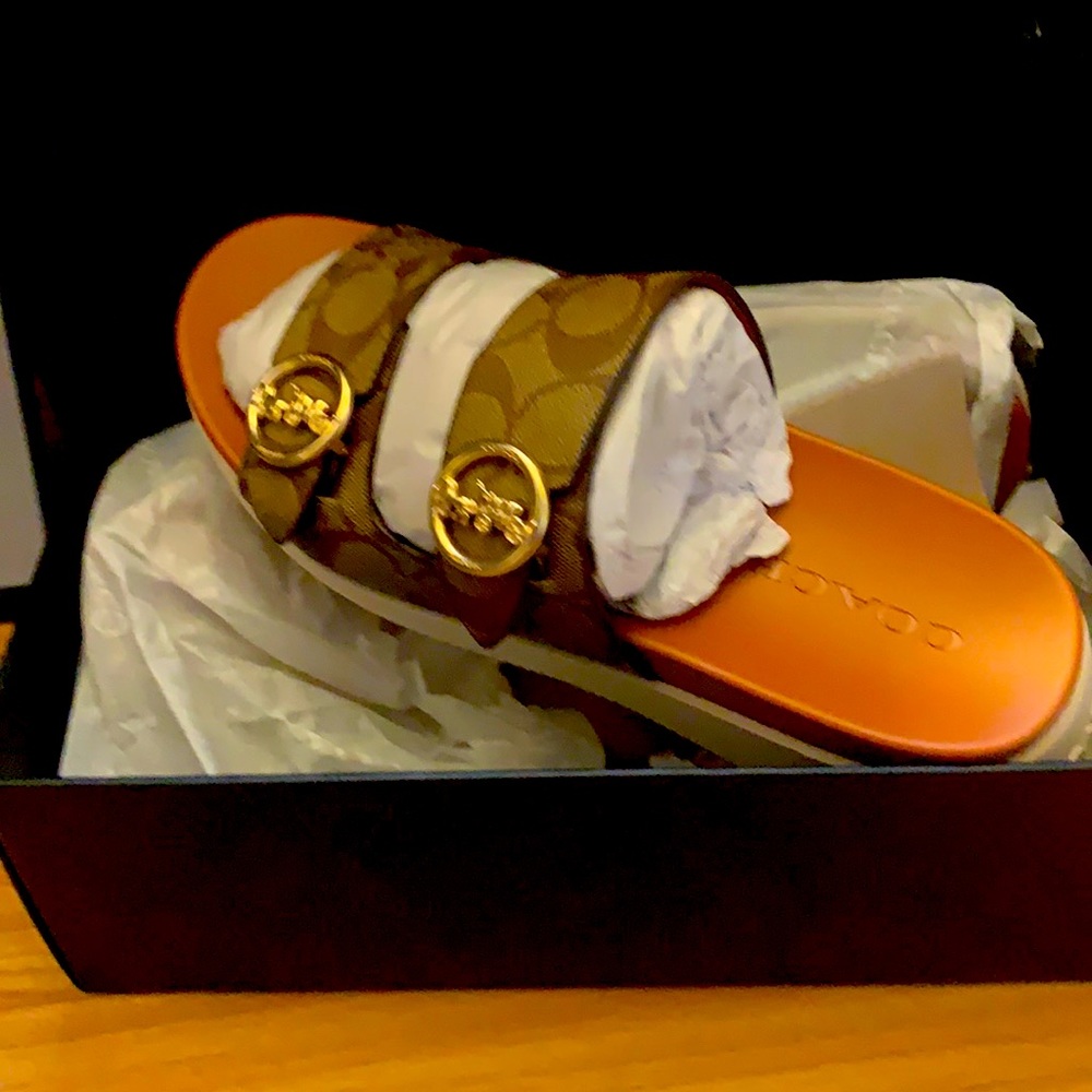 For Sale NWT Coach Gable Sandal